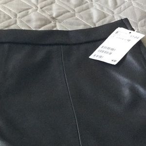H&M’s Faux Leather shorts